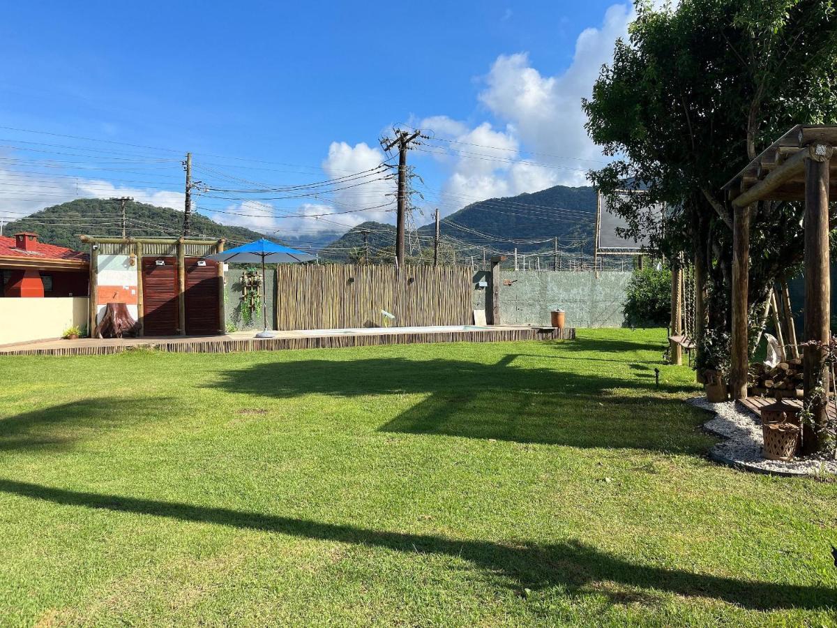 Casa Piscina Jardim Ubatuba Villa Luaran gambar