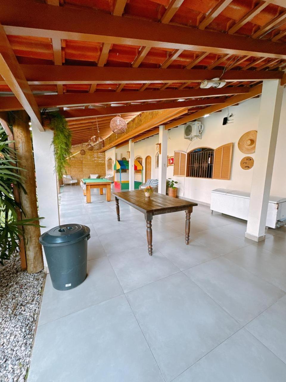 Casa Piscina Jardim Ubatuba Villa Luaran gambar