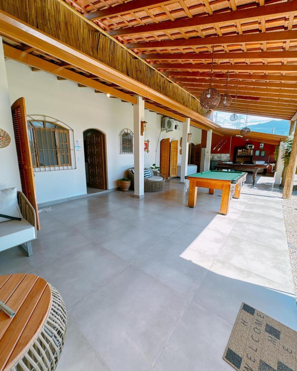 Casa Piscina Jardim Ubatuba Villa Luaran gambar