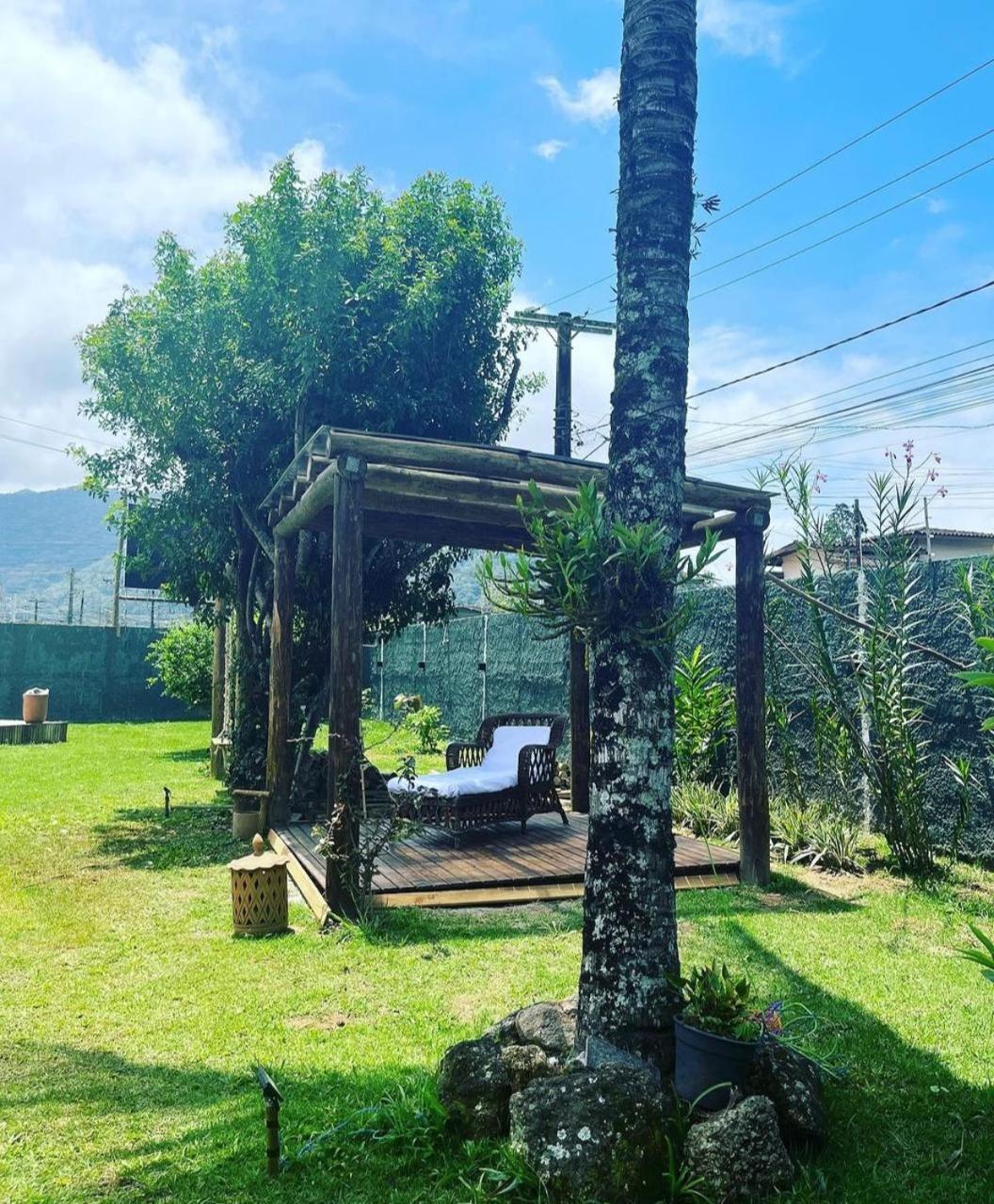 Casa Piscina Jardim Ubatuba Villa Luaran gambar