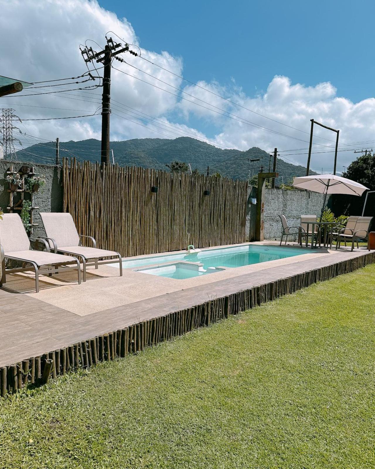 Casa Piscina Jardim Ubatuba Villa Luaran gambar